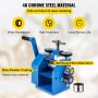 VEVOR Rolling Mills 3"/76mm Jewelry Rolling Mill Machine Gear Ratio 1:2.5 Wire Roller Mill 0.1-7mm Press Thickness Manual Combination Rolling Mill for Metal Jewelry Sheet Square Semicircle Pattern