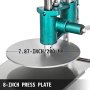 7.8inch Manual Pastry Press Machine Stainless Steel Puff Pastry Roller Sheeter