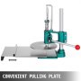 7.8inch Manual Pastry Press Machine Stainless Steel Puff Pastry Roller Sheeter