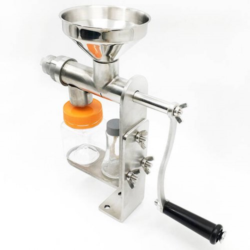 Manual Oil Press Machine Oil Extractor Hand Press Nuts Seed Kitchen Tool On