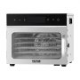 VEVOR Food Dehydrator Machine, 6 Stainless Steel Trays, 400W Electric Food Dryer with Adjustable Temperature & 24-Hour Timer, Freeze Dryer for Jerky, Meat, Fruit, Vegetables, Herbs, Dog Treats