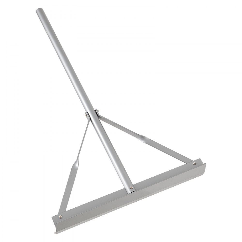 VEVOR Teerstrooier 508 mm, Aluminium Teerkrabber, Grindkrabber met 1510 mm Handvat, Asfalthark voor het egaliseren van asfalt en grond, Betonbestrating, Zand gladmaken, Zonder tanden