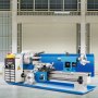 VEVOR Mini Metal Lathe, 7"x14" Benchtop Metal Lathe, 550W Variable Speed 2250RPM Metal Lathe, with 3-jaw Chuck CNC Mini Lathe Machine, Precision Mini Lathe with Tool Box Digital Display for Metal Turn