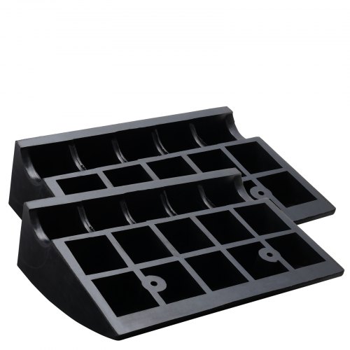 VEVOR 2x drempelhelling, massief rubber, maximaal 15 ton, stoeprandhelling, 49,1 x 37 x 15,2 cm, rolstoelhelling, oprijplaat, rubberen helling, oneffen VEVOR 2x drempelhelling, massief rubber, maximaal 15 ton, stoeprandhelling, 49,1 x 37 x 15,2 cm, rolstoelhelling, oprijplaat, rubberen helling, oneffen