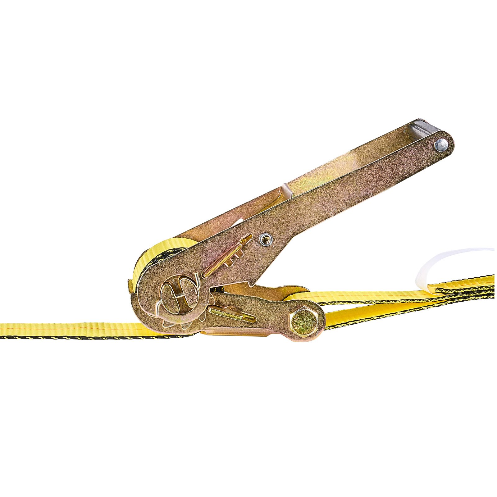 VEVOR spanbanden, 50,8 x 9144 mm, zware spanbanden met dubbele J-haken, breeksterkte 4536 kg, ratelmechanisme voor verhuizingen, aanhangers, motoren, kajaks, autodaken, verpakking van 10 stuks