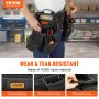 VEVOR tool belt with pouches, made of 1000d nylon, double stitching, rivet reinforcement, thickened lining.