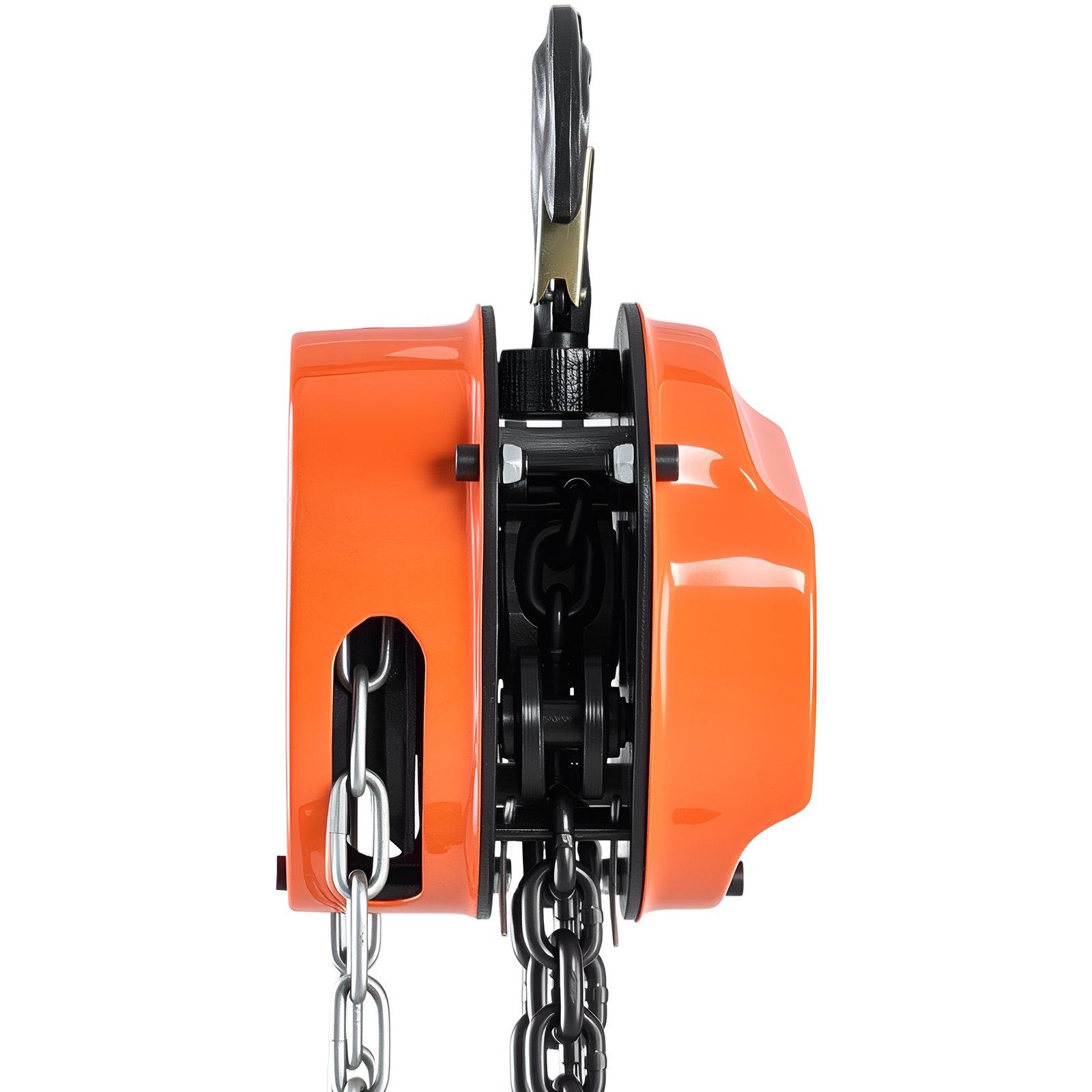 VEVOR 1T handkettingtakel, 3 m hefhoogte, zware kettingtakel met G80-ketting, handtakel, kettingtakel voor garages, magazijnen, automachines, oranje