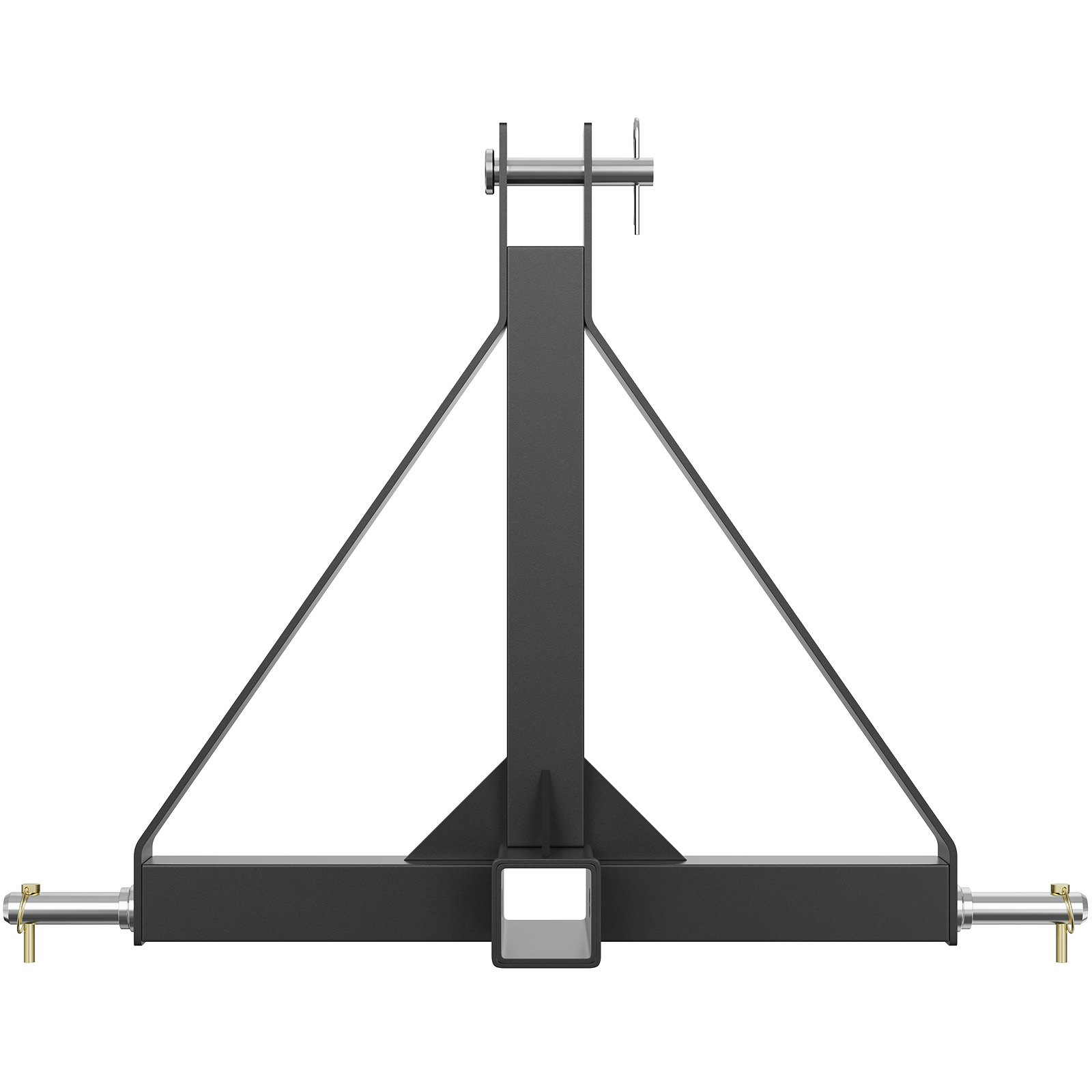 VEVOR driepunts trekhaak 540 x 533,3 x 165 mm driepuntsophanging met 5 cm aanhanger trekker veldrail koolstofstalen driepuntsontvanger voor categorie 1 trekkers