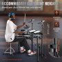 VEVOR Electric Drum Set, 32 Drum Kits & 480 Sounds Electronic Drum Kit, USB MIDI Supported 10 in Quiet Mesh Snare Electric Drum Set with 10 in Cymbals Drum Sticks & Pedals, for Beginners & Adults