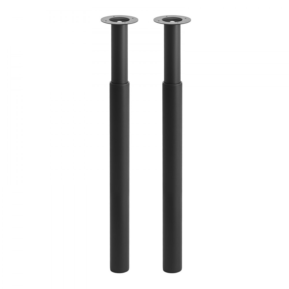 VEVOR Tafelpoten, Set van 4, Meubelpoten 71–110 cm in hoogte verstelbaar, Tafelpoten max. 544 kg, Telescopische poten van koolstofstaal, voor bureaus, salontafels, eettafels, werkbanken, ronde