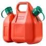 VEVOR brandstofbus, 6L brandstoftank met schenktuit en 1,9L extra oliereservoir, max. debiet 5,5L/min, vloeistofcontainer voor de meeste auto's, motoren, ATV's en UTV's