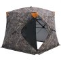 VEVOR Hunting Blind, 270° See Through Ground Blind, 4-5 Person Pop Up Deer Blind for Hunting with Carrying Bag, Portable Resilient Hunting Tent, One-Way See-Through Mesh for Turkey and Deer Hunting