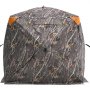 VEVOR Hunting Blind, 270° See Through Ground Blind, 4-5 Person Pop Up Deer Blind for Hunting with Carrying Bag, Portable Resilient Hunting Tent, One-Way See-Through Mesh for Turkey and Deer Hunting