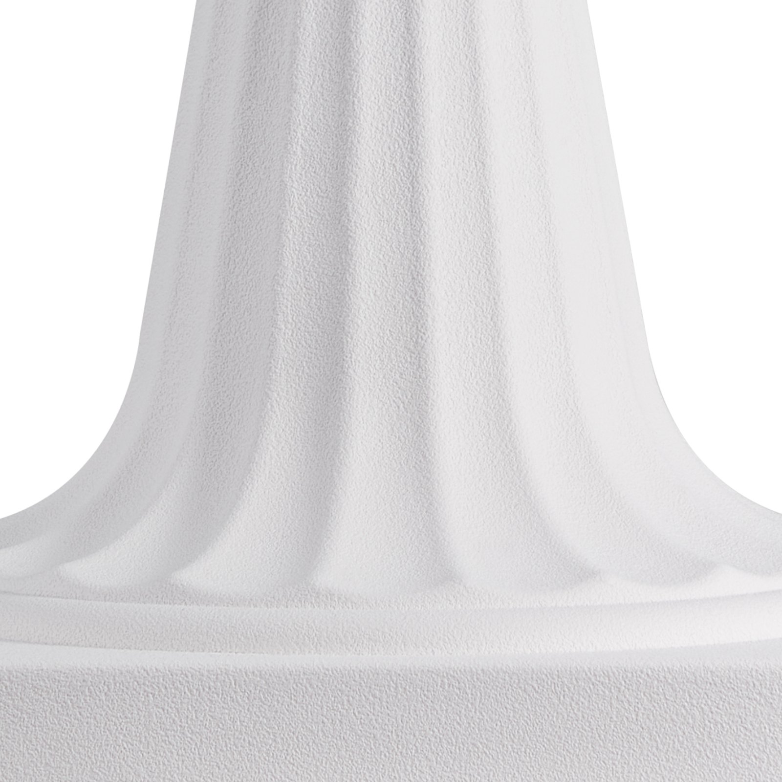 VEVOR Plastic Bloempotstandaard, 25 x 42 cm, 2-Pack, Bloempot, Plantenschaal, Witte Bloempotten, voor Veranda, Bruiloft, Feest, Huis, Podium, Balkon, Terrasdecoratie