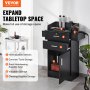 VEVOR salon organizer with heat-resistant sleeves, tool storage, and multiple compartments.