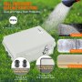 VEVOR outdoor electrical junction box with ip67 protection for rain, snow, and dust resistance.