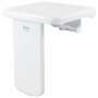 VEVOR ABS opvouwbare douchestoel, 40 x 42 cm uitgeklapt, aan de muur te monteren, opvouwbare douchebank met een draagvermogen van 200 kg, ruimtebesparende opvouwbare douchestoel voor senioren, zwangere vrouwen, kinderen en