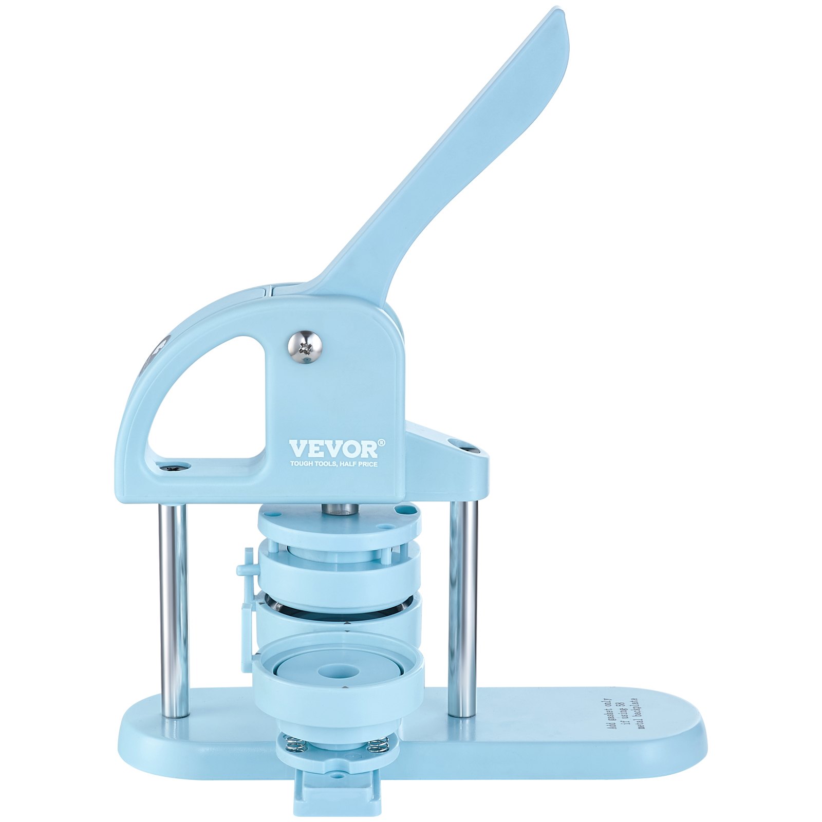 VEVOR Button Maker Machine, 25/32/58 mm 3-in-1 Pin Maker, 300 stuks Button Maker Onderdelen, Button Maker Machine met Panda Spellbook, Punch Set met Boog Handvat, voor DIY Cadeaus voor Kinderen