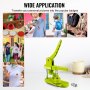 VEVOR Button Maker Machine, Installation-Free Badge Punch Press Kit, 25mm (1 inch) Pin Maker, Button Making Supplies with 500pcs Button Parts & Circle Cutter & Magic Book