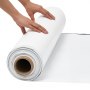 VEVOR Polyethyleenfolie 3,05 x 15,24 m Tuinfolie 0,3 mm Zwart/Wit, Plastic rol voor tuinieren, zeildoek, schildersdoek, kruipruimteafdekking, dampremmende laag, onkruidbestrijding