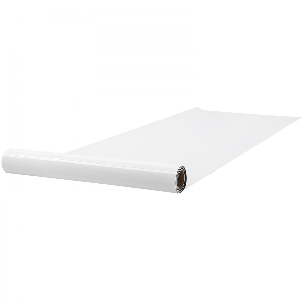 VEVOR Polyethyleenfolie 1,83 x 15,24 m Tuinfolie 0,25 mm Zwart/Wit, Plastic rol voor tuinieren, zeildoek, schildersdoek, kruipruimteafdekking, dampremmende laag, onkruidbestrijding