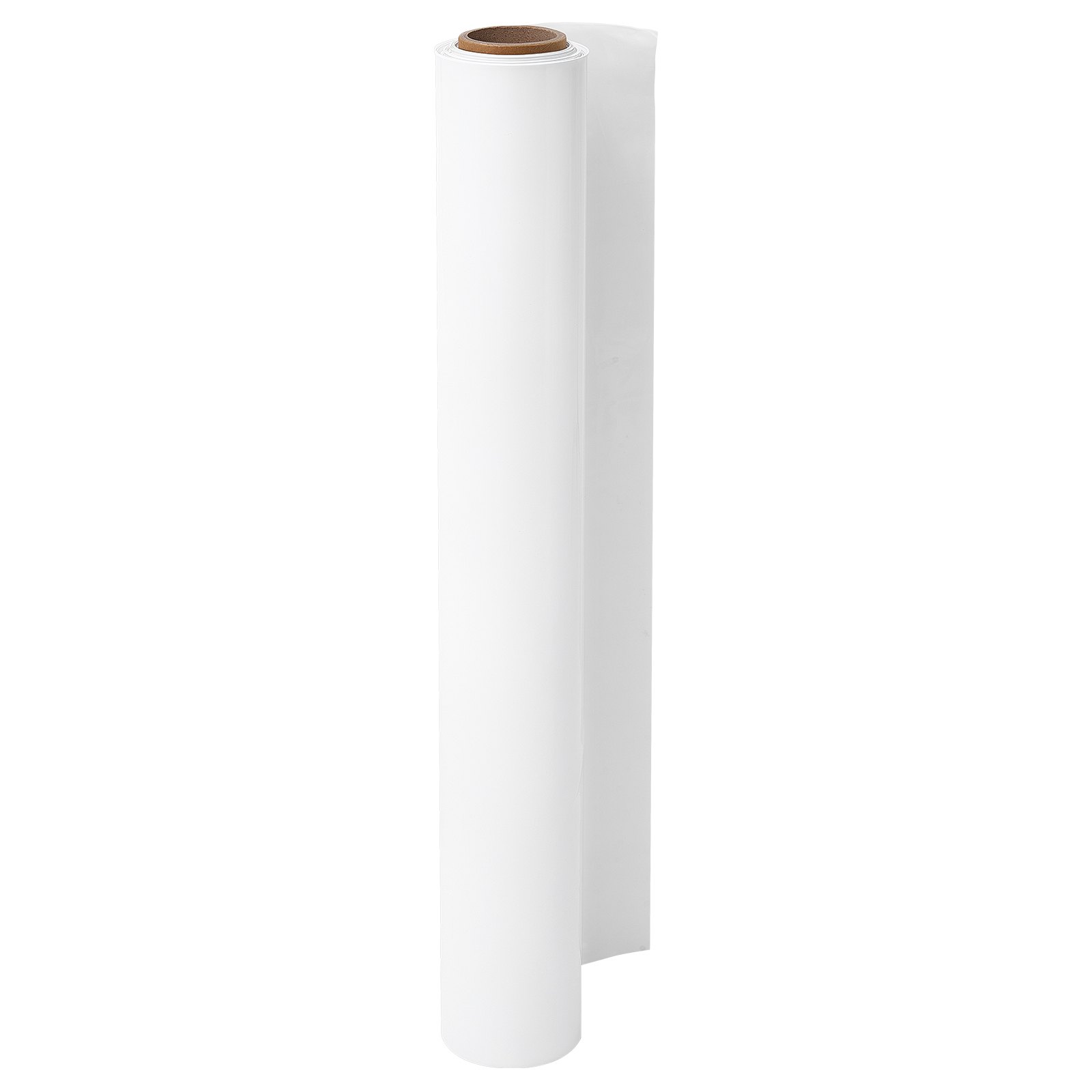 VEVOR Polyethyleenfolie 1,83 x 15,24 m Tuinfolie 0,25 mm Zwart/Wit, Plastic rol voor tuinieren, zeildoek, schildersdoek, kruipruimteafdekking, dampremmende laag, onkruidbestrijding