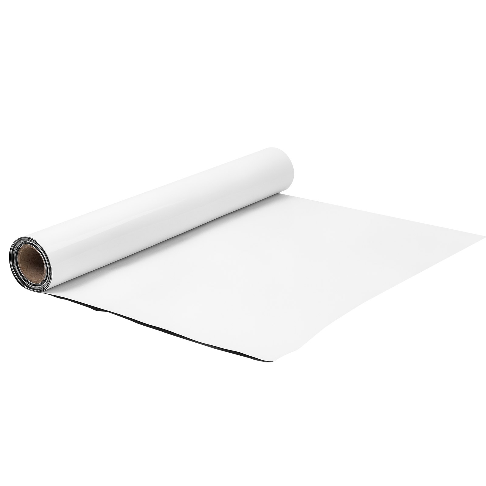 VEVOR Polyethyleenfolie 1,83 x 15,24 m Tuinfolie 0,25 mm Zwart/Wit, Plastic rol voor tuinieren, zeildoek, schildersdoek, kruipruimteafdekking, dampremmende laag, onkruidbestrijding