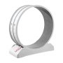 VEVOR Cat Exercise Wheel, 31.5 in, Large Cat Running Wheel with Secure Brake & Carpeted Runway, Quiet Operation Cat Treadmill, Indoor Cats Exerciser Wheel for Pets Weight Loss & Health White