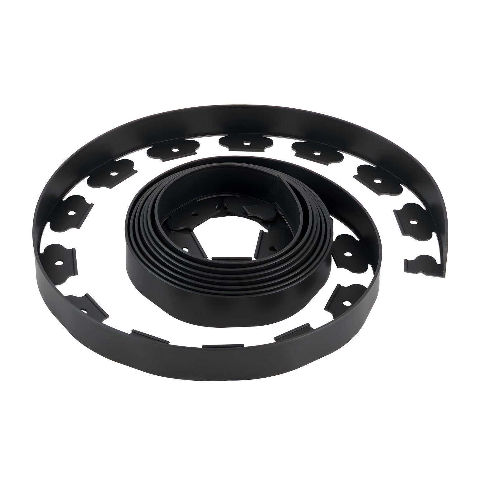 VEVOR Gazonrand, 600 x 5 cm, Kunststof Tuinrand met 120 Punten, Perkrand, Landschapsrand, Bestratingsrand, Perkrand, Padranden voor Bloemperken, Tuinbestrating