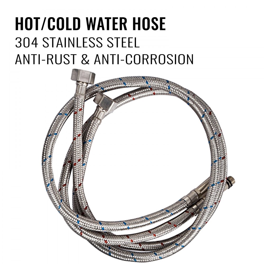 46”H Standing Bathtub Shower Faucet Claw-foot Freestanding Home UPDATED