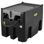 VEVOR Portable Diesel Tank, 116 Gallon Capacity & 10 GPM Flow Rate, Diesel Fuel Tank with 12V Electric Transfer Pump and 13.1ft Rubber Hose, PE Diesel Transfer Tank for Easy Fuel Transportation, Black