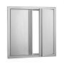 VEVOR BBQ Access Door, 610x610 mm Double Outdoor Kitchen Door, Stainless Steel Flush Mount Door, Wall Vertical Door with Recessed Handles , for BBQ Island, Grilling Station, Outside Cabinet