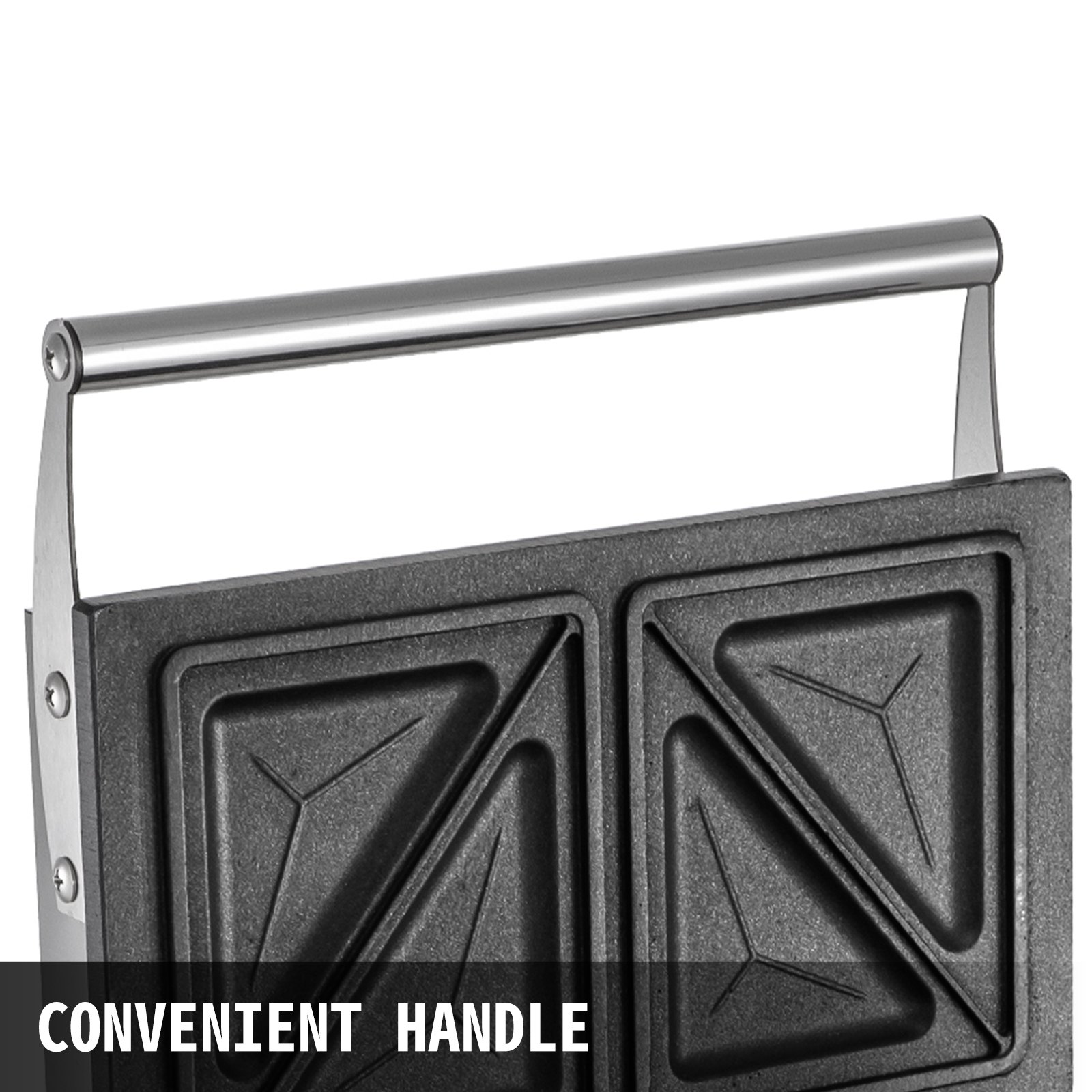 Vevor Contactgrill Ht-112, Tosti Ijzer Gril 1550 W, Commerciële Sandwichmachine