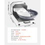 VEVOR Food Processor & Vegetable Chopper, 3000RPM Food-Grade Stainless Steel Food Processor Chopper with S-Curve Blade, Multifunctional for Chopping Vegetables, Fruit, Grains, Nuts