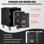 VEVOR Insulated Food Pan Carrier, 95 Qt Hot Box for Catering, Food Box Carrier with Buckle, Front Loading Food Warmer with Handles, End Loader with Wheels for Restaurant, Canteen