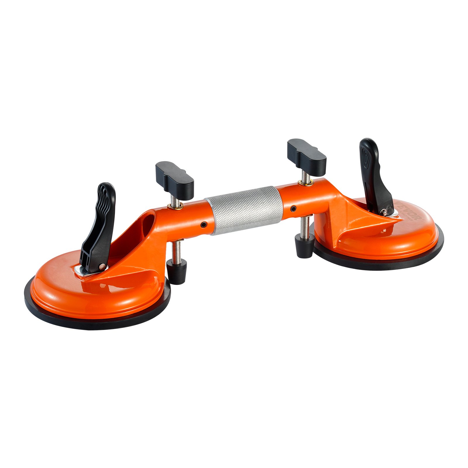 VEVOR Naadloze Naadzetter 2-Pack Graniet Naadverbinder met 125 mm Vacuüm Zuignappen, voor het Verbinden en Egaliseren van Naden, 180° Verstelbaar, Ideaal voor Tegels, Stenen, Marmeren Platen