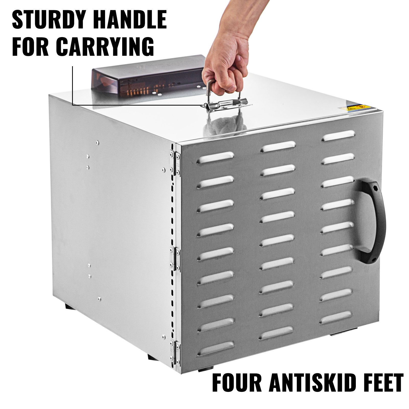 Vevor Voedsel Dehydrator Machine Voedseldroger Aantal Laden 10, 220 - 240 V