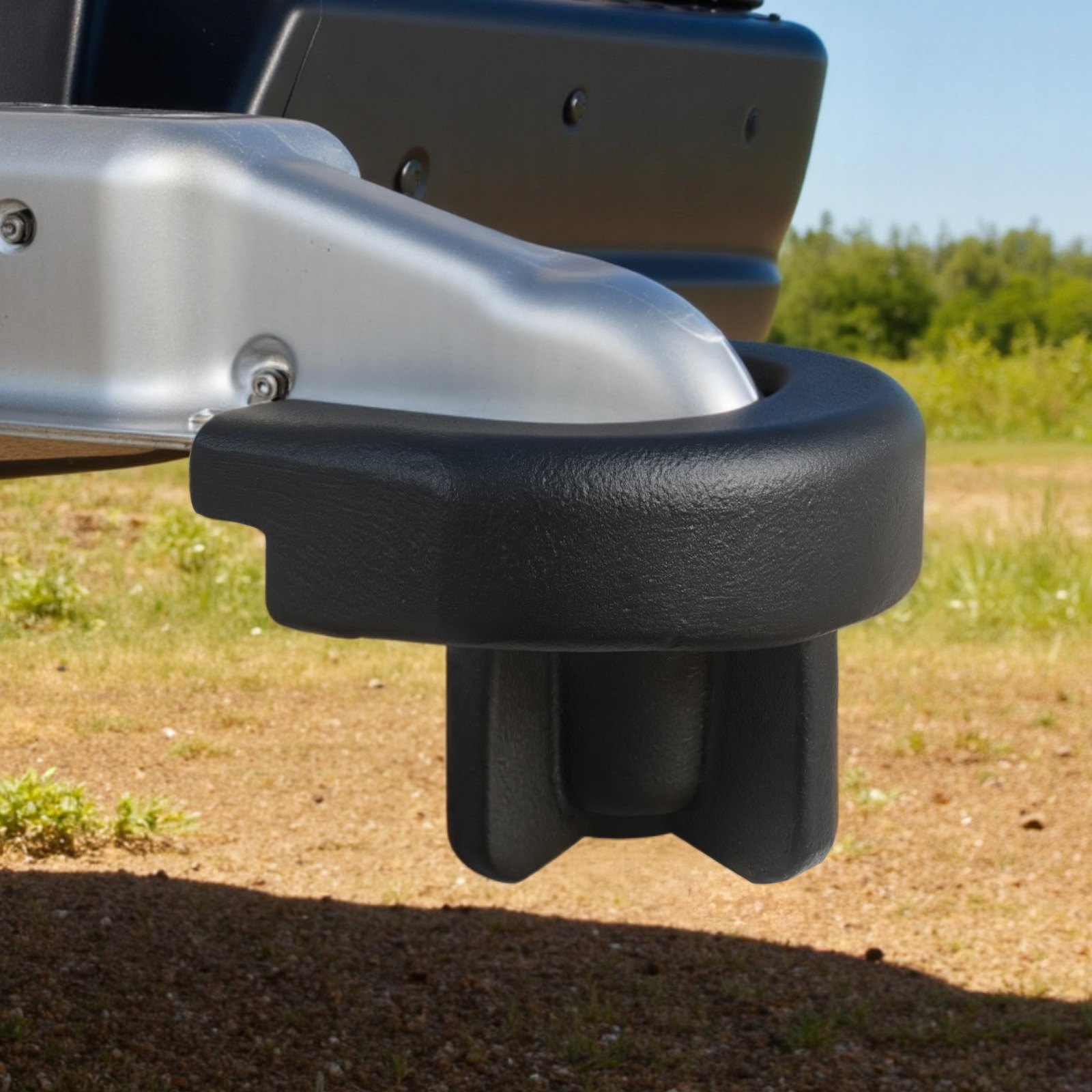 VEVOR aanhangwagenslot, geschikt voor 2-inch koppelingen, robuust kogelslot met 3 sleutels, zware antidiefstalvoorziening geschikt voor campers, boten, terreinwagens, aanhangers