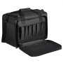 VEVOR Range Bag for 3 Pistols, Tactical Gun Range Bag with 2 Detachable Baffles & 6 Magazines, Firearm Shooting Handgun Bag for Outdoor Hunting Pistol Bag with Single Shoulder Strip, Black