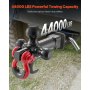 VEVOR Trailer Hitch-kogelbevestiging met haak en D-ring, geschikt voor 50 mm-ontvangers, met 47,6/50/58,7 mm kogels, draagvermogen van 19.955 kg, voor campers, SUV's, ATV's en vrachtwagens, zwart