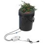 VEVOR DWC Hydroponics Grow System, Hydroponic Growing System with Top Drip Kit, 5-Gallon Deep Water Culture with Air Pump, Air Stone and Water Level Device for Leafy Vegetables(1 Bucket+Top Drip Kit)