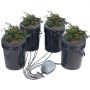 VEVOR DWC Hydroponics Grow System, Hydroponisch kweeksysteem met druppelkit aan de bovenkant, Diepwatercultuur 5 gallons 4 emmers, met luchtpomp, luchtstenen en waterniveau-indicator voor bladgroenten