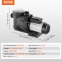 VEVOR 2 HP 1800W Swimming Pool Pump Above Ground Pool Pump 33000 L/H Flow