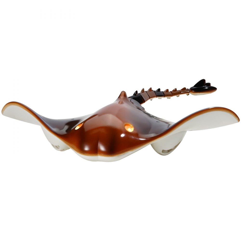 VEVOR Manta Ray speelgoed met afstandsbediening, 2,4 GHz zeer goed gesimuleerde Manta Ray robot met licht, 2 oplaadbare batterijen, voor zwembad, badkuip of meer, afstandsbediening zwemboot speelgoed voor jongens en meisjes vanaf 6 jaar, cadeau