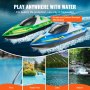 VEVOR 2 PCS RC Boat 2.4 GHz Remote Control Racing Boat 12 km/h Kids Adults Gift