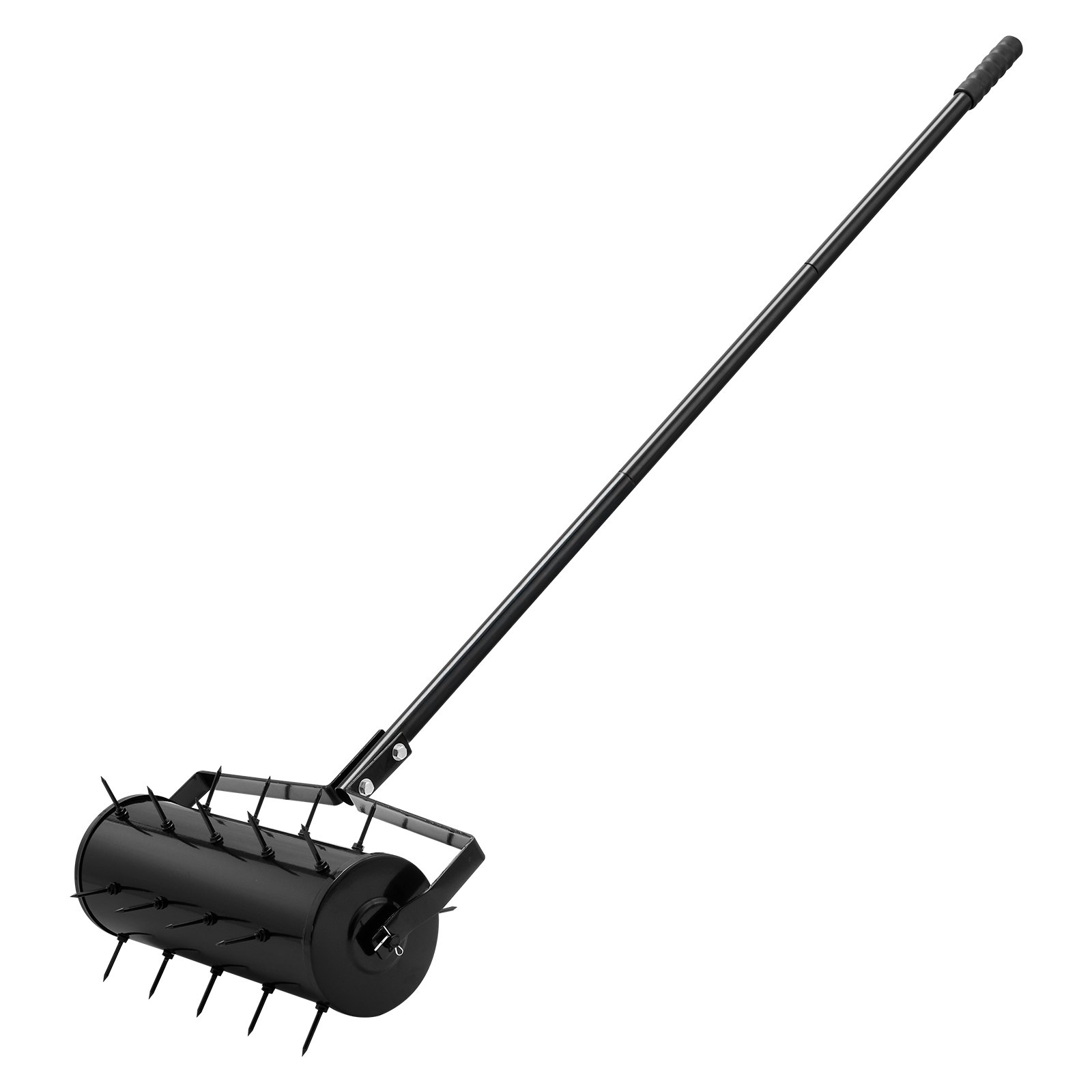 VEVOR Beluchter, 435 x 235 x 1560 mm, Handverticuteermachine, Gazonbeluchter met afneembare handgreep en 27 ijzeren pinnen, Gazonbeluchter voor verdichte grond en gazons in de tuin, Terras, Tuin, Zwart