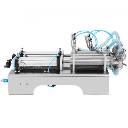 Twee Pijpen Pneumatische Vloeibare Vulmachine 100-1000ml voor Vloeibare Sapvuller