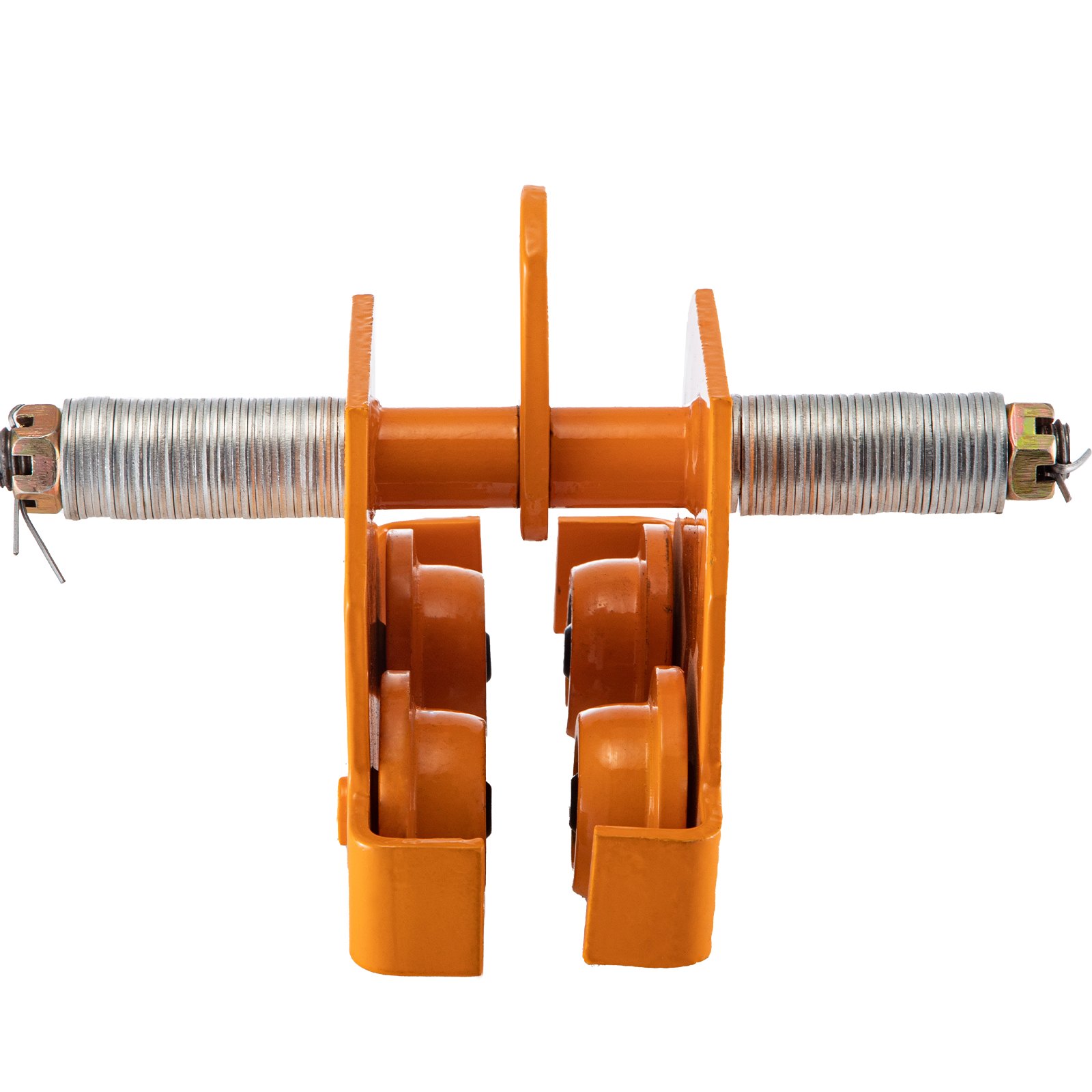 VEVOR loopkat, 0,5 ton draagvermogen, 64-203 mm verstelbare loopkat met dubbele wielen, binnenkraan, kraan, loopkat, steekwagen voor I-balk