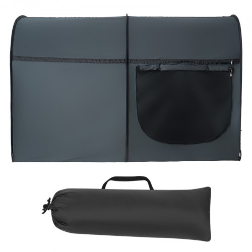 VEVOR Bedtent, 203,2 x 152,4 x 119,4 cm, voor tweepersoonsbed, 3 deuren, 70% verduisterend, ademende droomtent met 1,1 cm vezelpalen op de privacy van het bed, voor kinderen en volwassenen, tenten