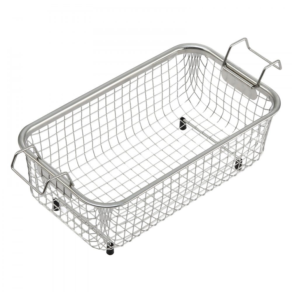 VEVOR ultrasone reiniger, ultrasoon reinigingsapparaat van roestvrij staal, 150 W, 3 liter ultrasoon reinigingsapparaat met digitaal display, 0-30 min, ultrasoon reinigen voor sieraden, brillen, horloges, enz.